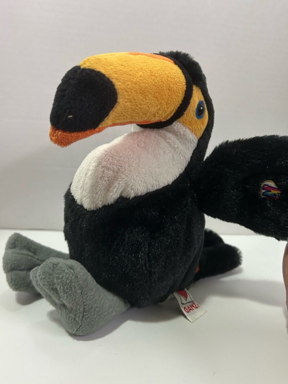 2/$25 🧸 Ganz Webkinz Toco Toucan 8" plush No Code HM223